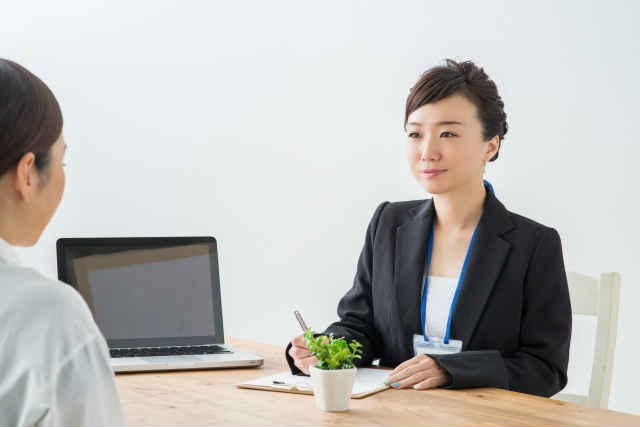 対面相談の風景